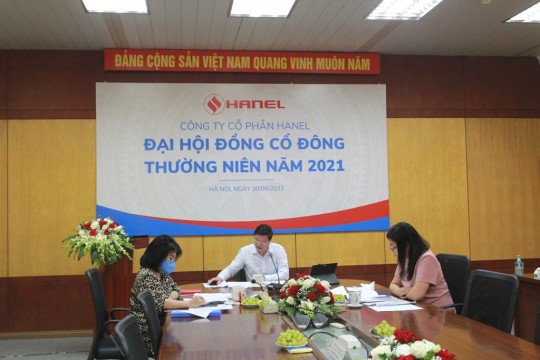 HANEL TỔ CHỨC ĐẠI HỘI ĐỒNG CỔ ĐÔNG THƯỜNG NIÊN NĂM 2021
